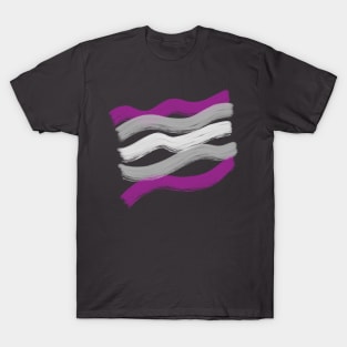 Pride Paint Graysexual T-Shirt